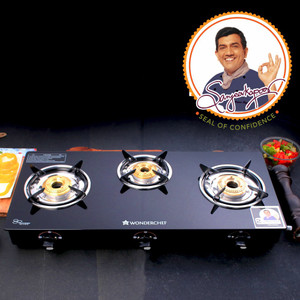 Wonderchef gas stove 3 cheap burner price
