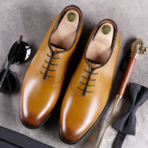 Beige color formal shoes clearance