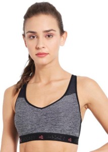 Alishan SPORTS BRA WITH PADDED & PADD REMOVER FOR WOMEN Women Sports  Lightly Padded Bra