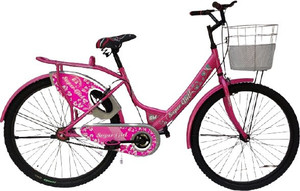 Geoman Ranger SuperGirls Bicycle Single Speed Basket Lady Cycle 26 T Girls Cycle Womens Cycle Price in India Buy Geoman Ranger SuperGirls Bicycle Single Speed Basket Lady Cycle 26 T Girls Cycle Womens...