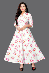 Anarkali gown in flipkart store