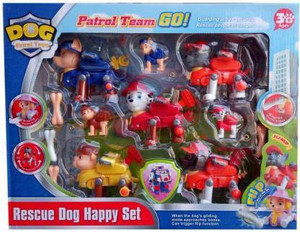 SR Toys paw patrol baby kids pup buddies rescue dog team mission