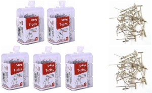 KESETKO Paper T Pins 350 Peace, Stainless Steel All Pins,  Steel Point Pins 