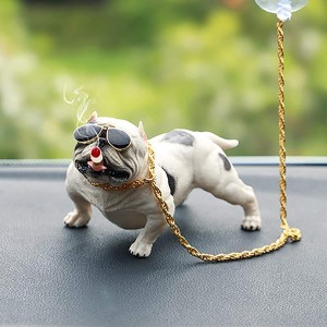 Wholesale Custom French Pitbull Pendant Bulldog Accessory Car