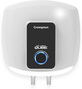 Crompton 25 L Storage Water Geyser (Solarium Qube, White) Price in India -  Buy Crompton 25 L Storage Water Geyser (Solarium Qube, White) online at  Flipkart.com