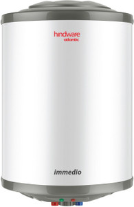 Hindware 10 L Storage Water Geyser (Immedio, White)