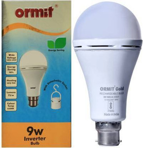 ORMIT GOLD 9 W Round B22 D Inverter Bulb Price in India Buy