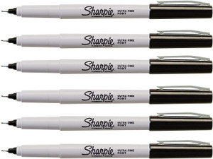 Fine black sharpie deals
