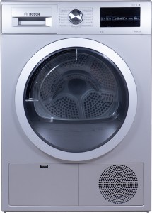BOSCH 8 kg Dryer with In-built Heater Silver(WTG8640SIN)