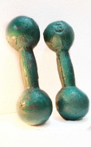 Cast iron store dumbbells price