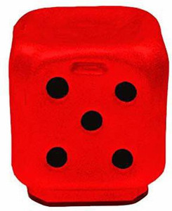 star new DICE STOOL Microfiber Dice Sitting Stool with Anti Skid