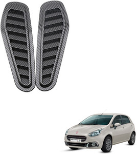 SEMAPHORE Car Air Flow Intake Carbon Fiber Decorative Scoop Hood