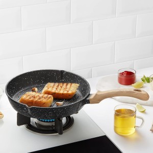Vajra Non Stick Grill Fry Pan, Square, 1.8l Induction and Gas