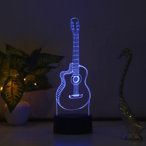 StarLaser 3D Guitar Acrylic LED Night Lamp Birthday Gift 7 Color