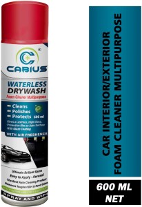Buy Cabius 600ml Drywash Multipurpose Car Interior & Exterior Foam Cleaner  Online At Best Price On Moglix