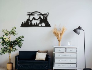 Woodland Silhouette Wall Sticker – Wall Art