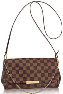 LV Brown Sling Bag Favorite Damier Ebene MM Damier Ebene Price in India Flipkart