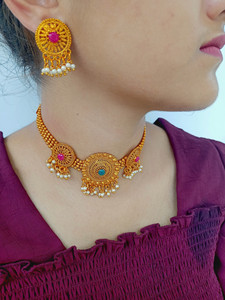 Choker necklace best sale flipkart