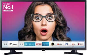SAMSUNG 4 80 cm (32 inch) Full HD LED Smart TV 2021 Edition(UA32T4410AKLXL)