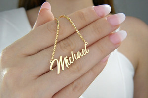Name necklace sale expensive