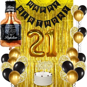 Zyozi 21st Birthday Decorations For