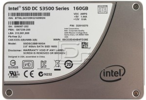 Intel S3500 160 GB Laptop, Desktop Internal Hard Disk Drive (SSDSC2BB160G401)