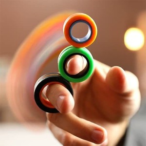 Magnetic Ring Toy For Kids Anti Stress