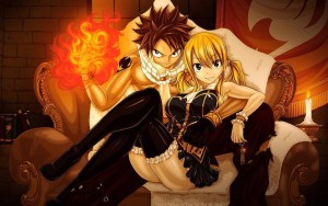 Fairy Tail Natsu Dragneel Name Anime Poster by Anime Art - Fine