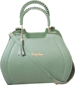 COSMOPOLITON Green Shoulder Bag STYLISH DESIGNER PISTA GREEN