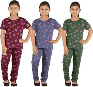 Night dress for girls outlet flipkart