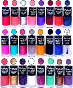 Makeup Mania Exclusive Nail Polish Set of 24 Pcs. Multicolor Set-86-87