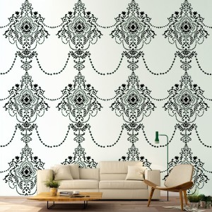 Pin by Helene on Hotfix  Chanel decor, Stencil patterns, Diy canvas art