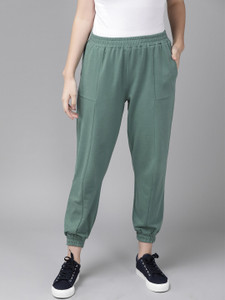 Roadster Women Grey Solid Joggers