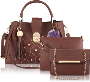 Buy Fiesto fashion Women Brown Hand held Bag Brown Online Best Price in India Flipkart
