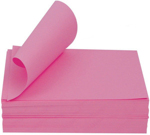Pink shop printer paper