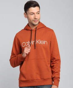 Calvin klein deals hoodie orange