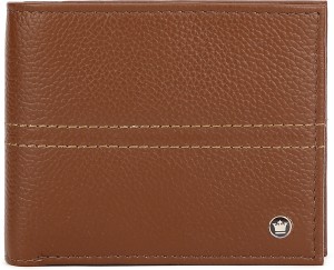 LOUIS PHILIPPE Men Tan Genuine Leather Wallet