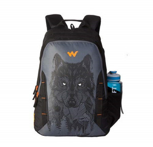 Arrpee Wildcraft 44 Ltrs Casual Backpack 11629 Wolf Black 44 L