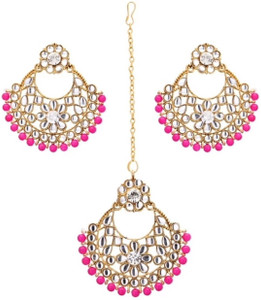 Maang tikka and earrings set flipkart hotsell