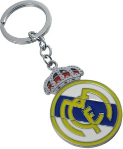 Real Madrid Silver Crest Keyring