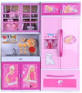 Barbie kitchen set flipkart on sale