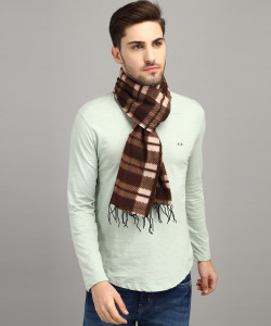 Fit N Fame Checkered Men Muffler Flipkart