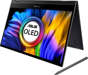 ASUS ZenBook Flip S OLED Core i7 11th Gen Intel EVO - (16 GB/1 TB SSD/Windows 10 Home) UX371EA-HL701TS Thin and Light Laptop(13.3 inch, Jade Black, 1.20 kg, With MS Office)