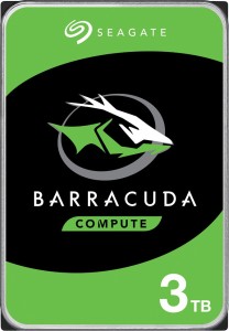 Seagate Barracuda - 3.5 inch SATA 6 Gb/s, 5400 RPM, 256 MB Cache 3 TB Desktop Internal Hard Disk Drive (ST3000DM007)