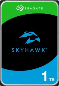 Seagate Skyhawk Video with 3.5 inch SATA 6 Gb/s 64 MB Cache for DVR NVR Security Camera System with 3 Years Rescue Services 1 TB Surveillance Systems Internal Hard Disk Drive (ST1000VX005)