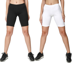 Black and hotsell white bike shorts