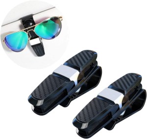 HSR Car Accessories Sunglasses Goggles Holder for Car Sun Visor