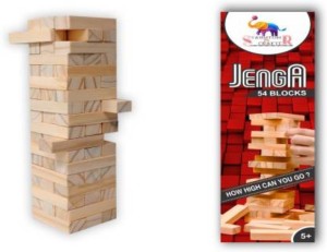 Tumbling Tower Wood Block Stacking Game