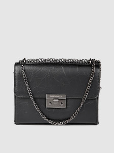 Allen solly black solid shoulder bag hotsell