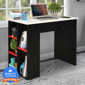4homez multipurpose engineered wood office outlet table